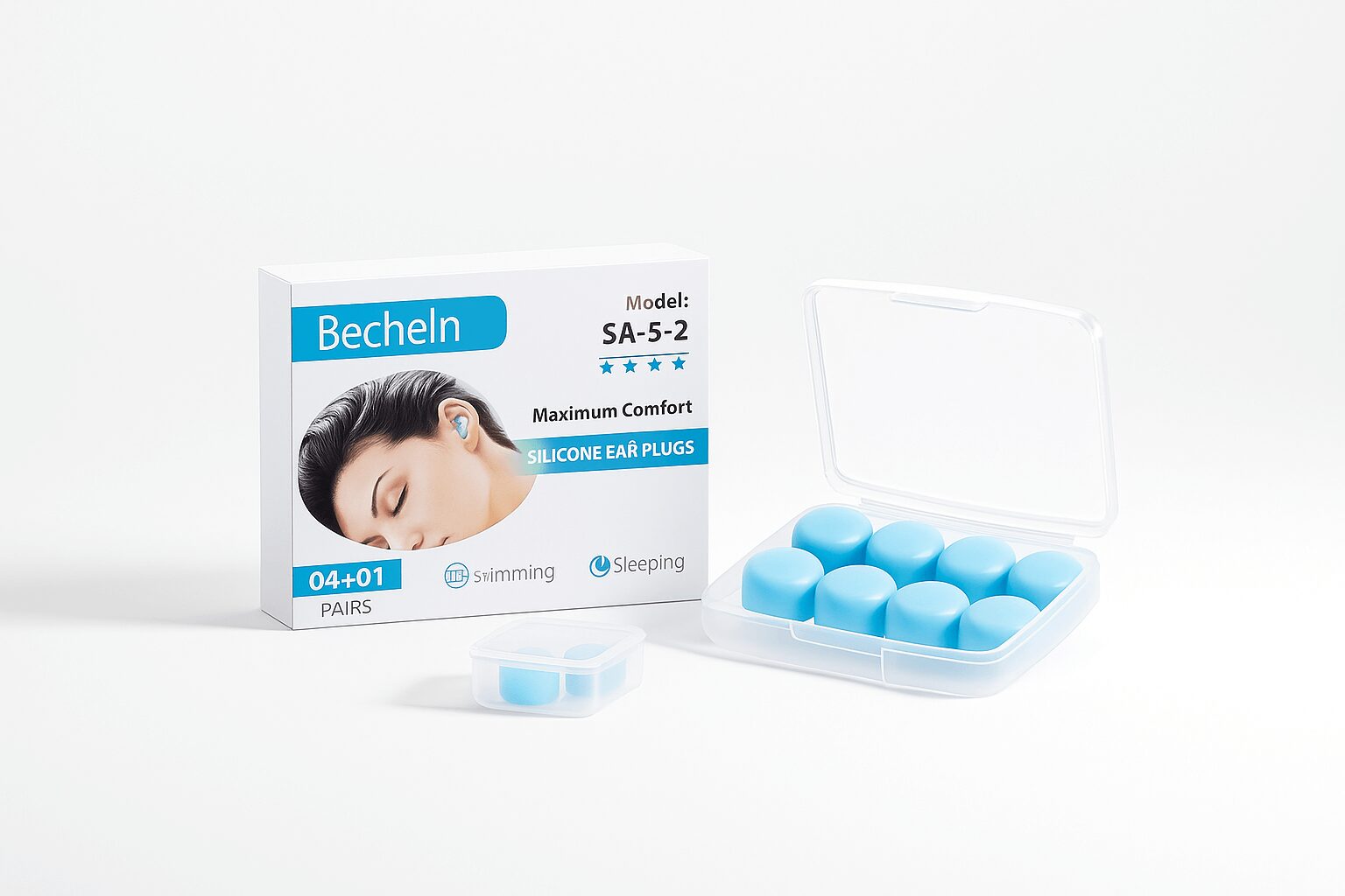 Protetores auriculares para dormir Becheln